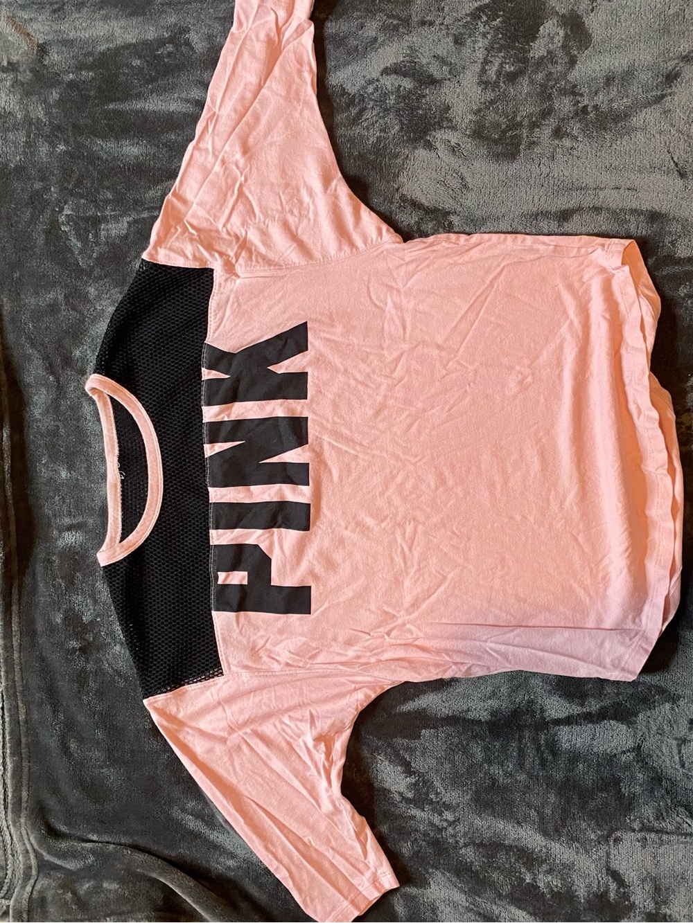PINK Victoria's Secret 3 Quarter Length Sleeve Top
